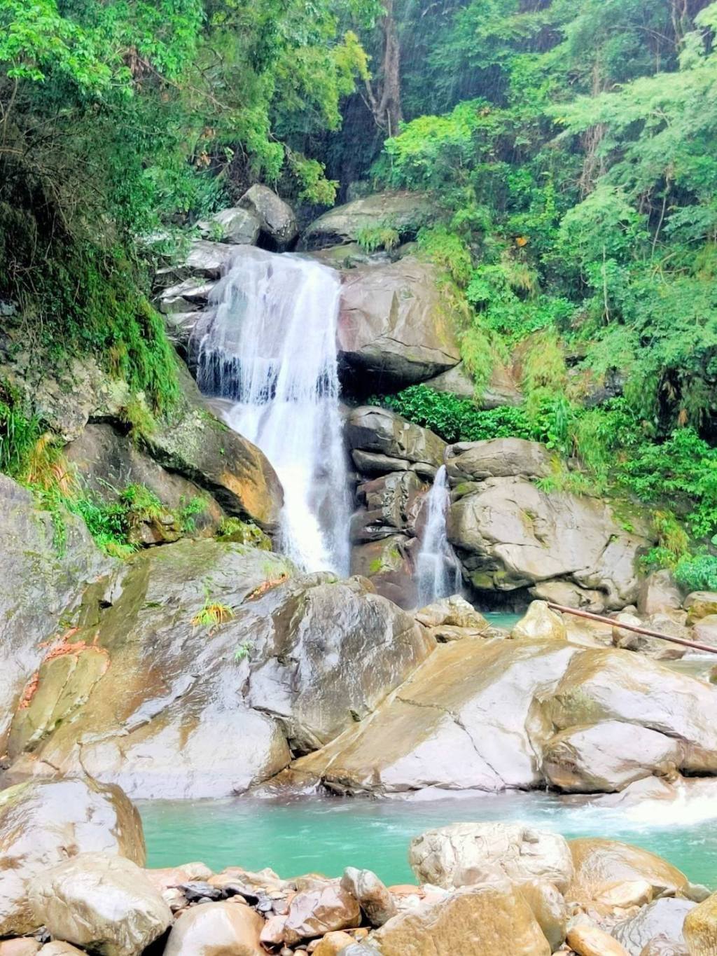 【尖石比麟瀑布】