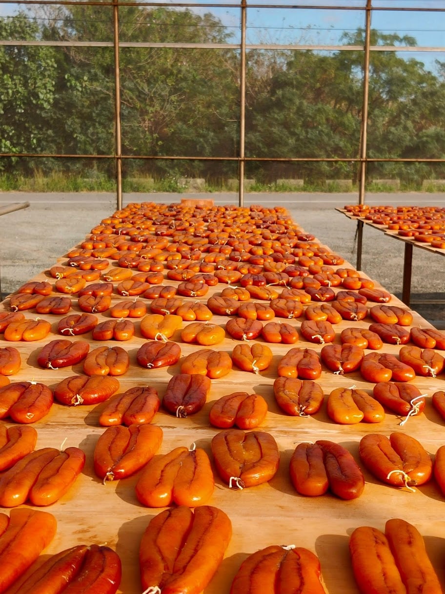 【九降風吹出的烏魚子】 竹魚水產