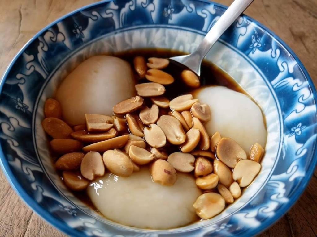 客家點心【熝湯粸/ 牛汶水】@ 湖口老街