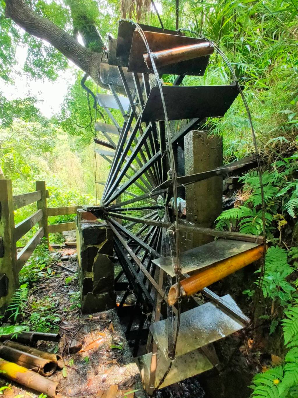 【關西與北埔百年水車】芎林、竹北水礱