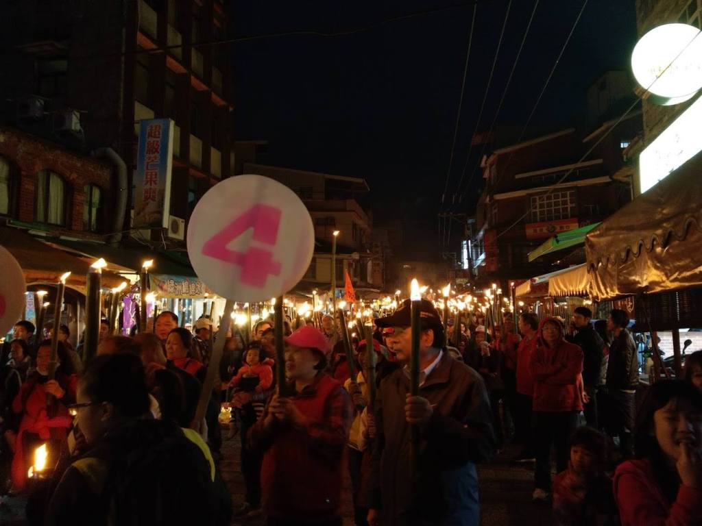 北埔元宵節與油笐火。日治時代龍脈故事