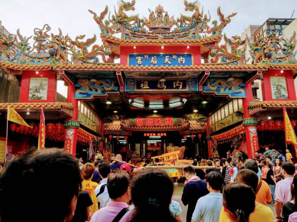 內媽祖廟。歷史建築 媽祖遶境