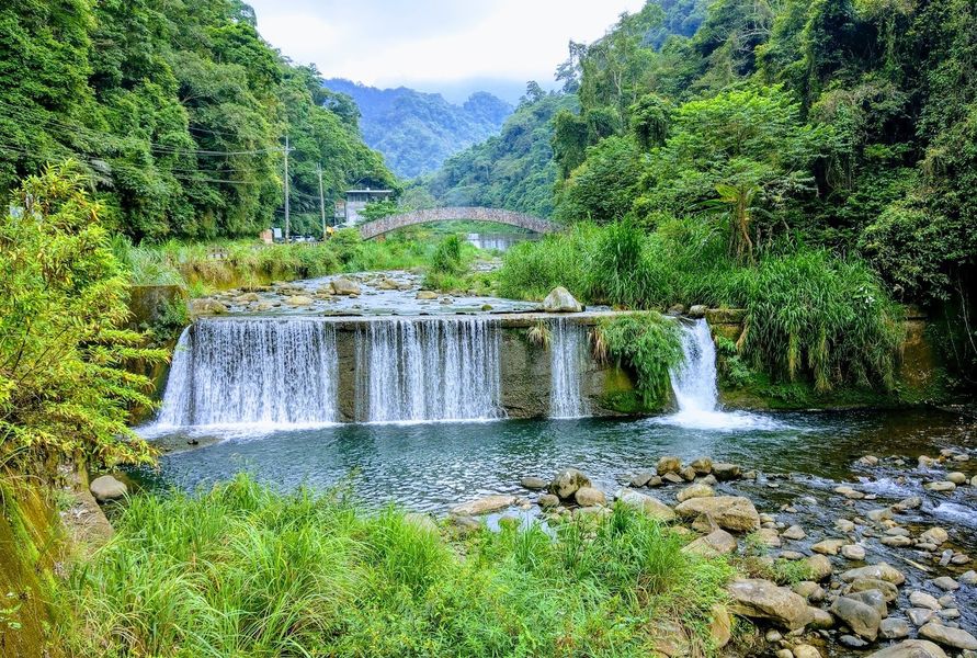 北埔祕境：冷泉 內豐國小 內豐石橋&nbsp;樟腦與煤礦產業