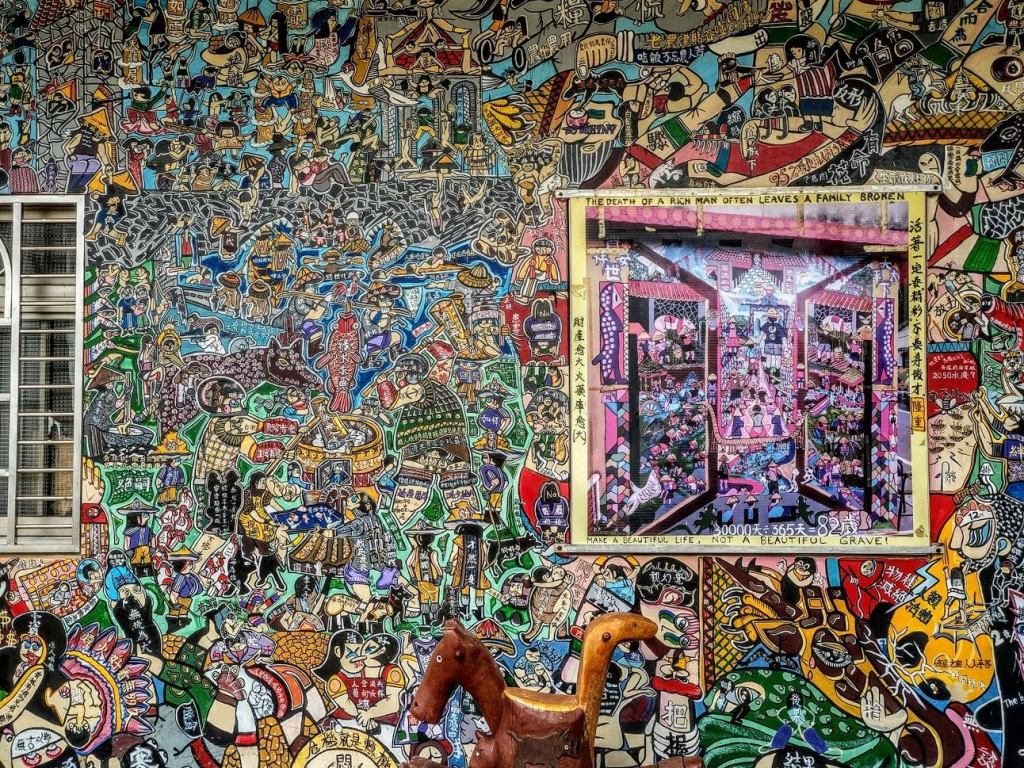 竹東軟橋彩繪村 洗衫坑 石拱橋&nbsp;沉沙霸