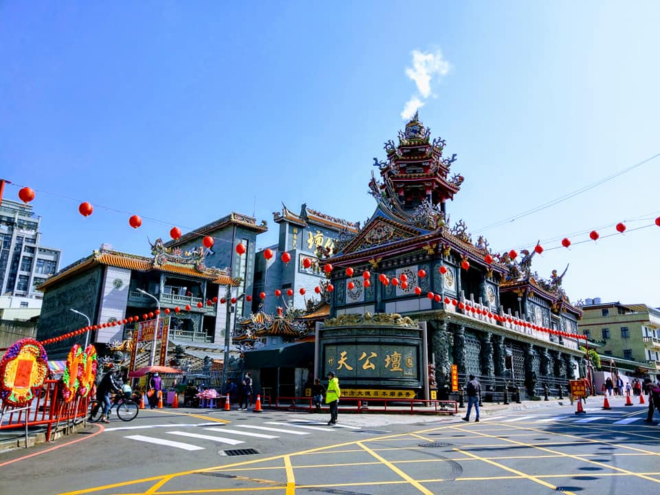 竹市天公壇：台灣最大天公廟最高九龍柱 創於乾隆年間