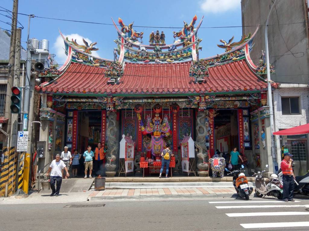 新埔廣和宮:胡璉 怒潮學校