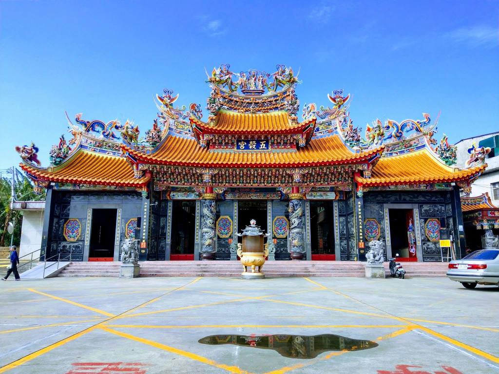 竹東二重五穀宮：炎帝神農氏嘗百草