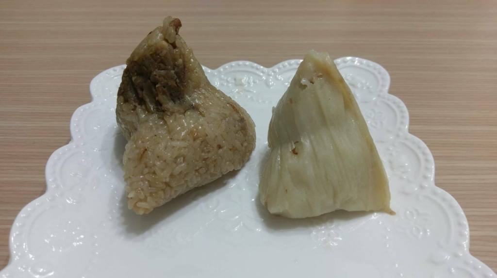 客家粄粽 糯米與在來米
